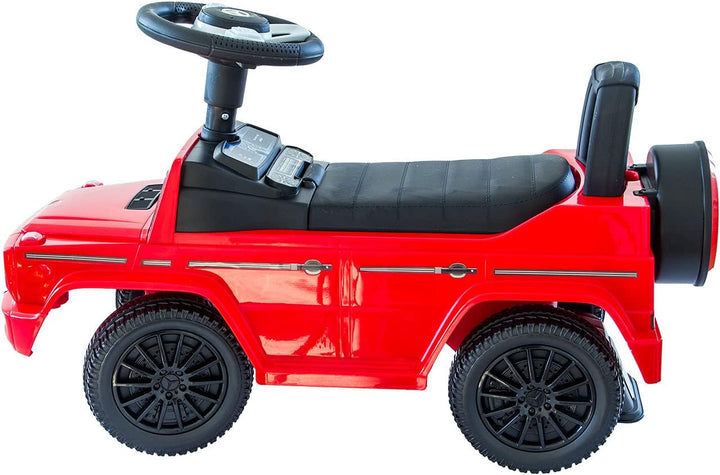 Rutscherauto Mercedes G350d, Babyrutscher mit leisen Kunststoffrädern, Kinderfahrzeug, Rutschauto