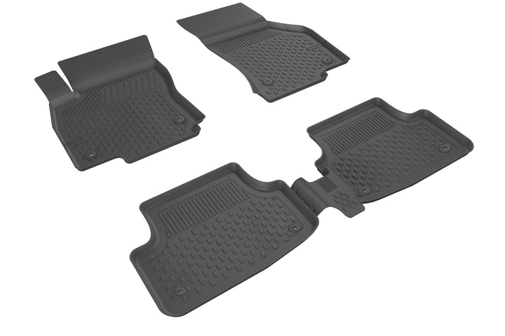 Gummimatten Automatten Gummifussmatten passend für Golf 7 2013-2020