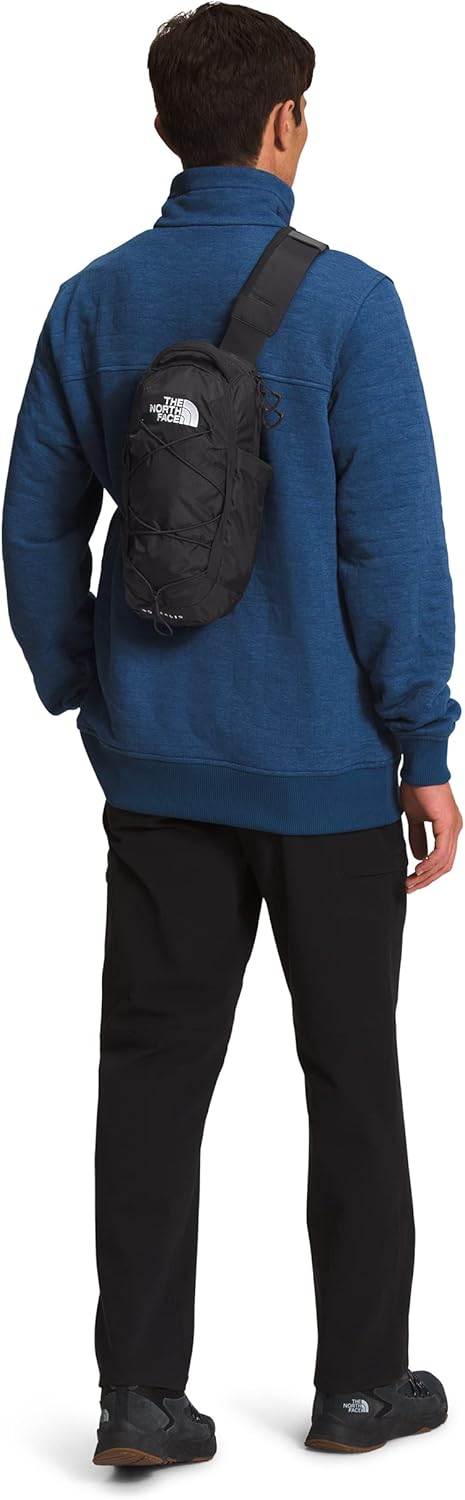 THE NORTH FACE Unisex Borealis Rucksack (1er Pack) 6 Long Tnf Black/Tnf Weiss, 6 Long Tnf Black/Tnf