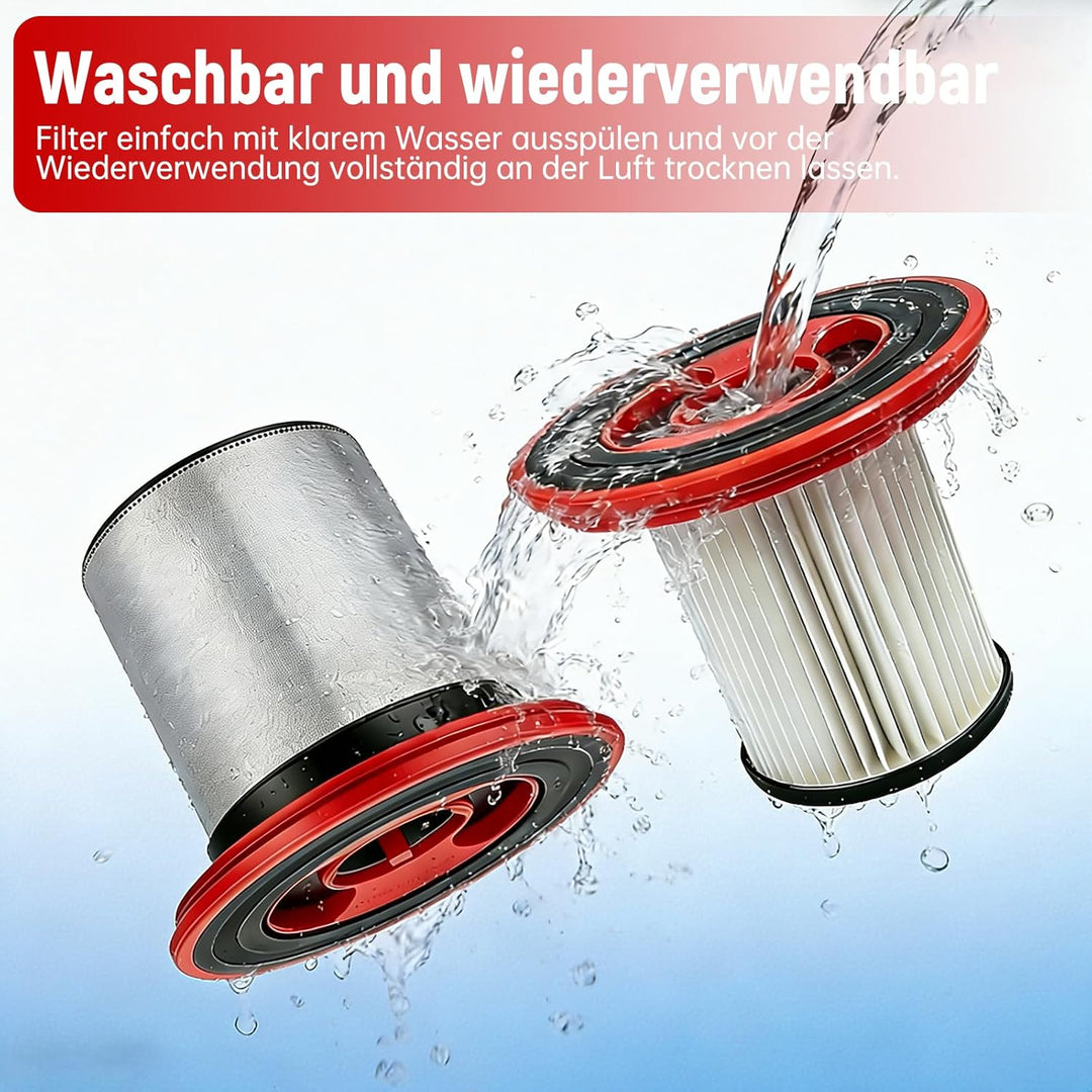4er-Pack 12040193 Ersatzfilter für Bosch Unlimited Serie 7 Akku-Staubsauger BSS711W BSS715CARP BKS71