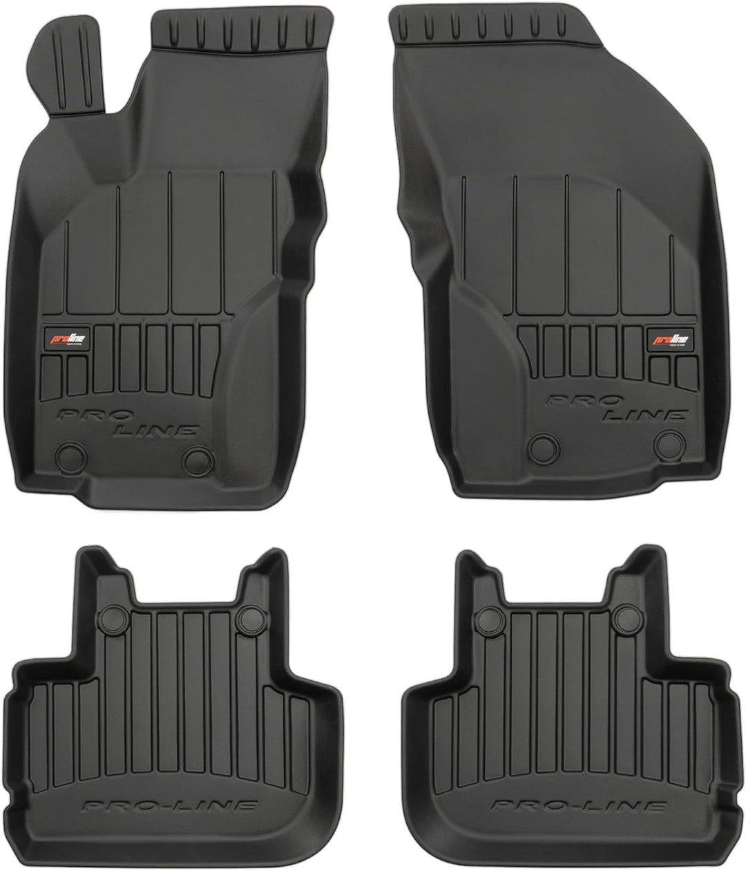 SMK Gummimatten Auto fussmatten Satz für Alfa Romeo 147 2000-2010 Erleben Sie einen neuen Standard d