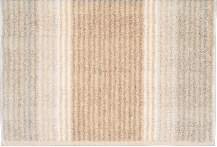 CAWÖ Home Handtücher Noblesse Cashmere Streifen 1056 Sand - 33 Duschtuch 80x150 cm, Duschtuch 80x150