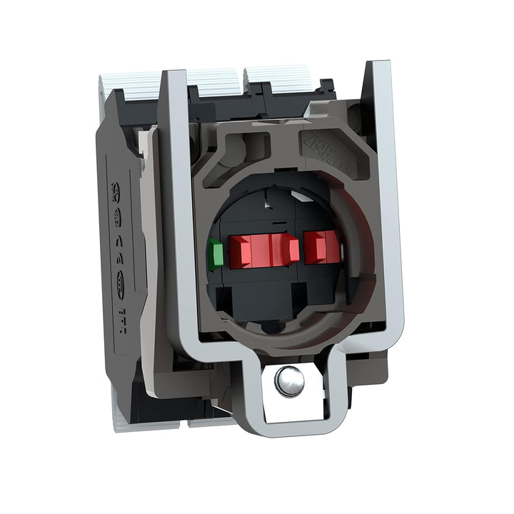 Schneider ZB4BZ141 Hilfsschalterblock für Drucktaster, 2Ö+1S, Durchmesser 22 cm 1 NO + 2 NC, 1 NO +