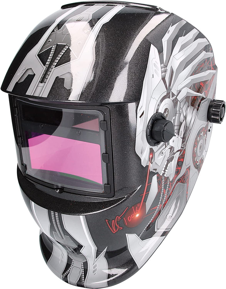 KS Tools 310.0195 Schweisser-Schutzhelm, Steel-Design