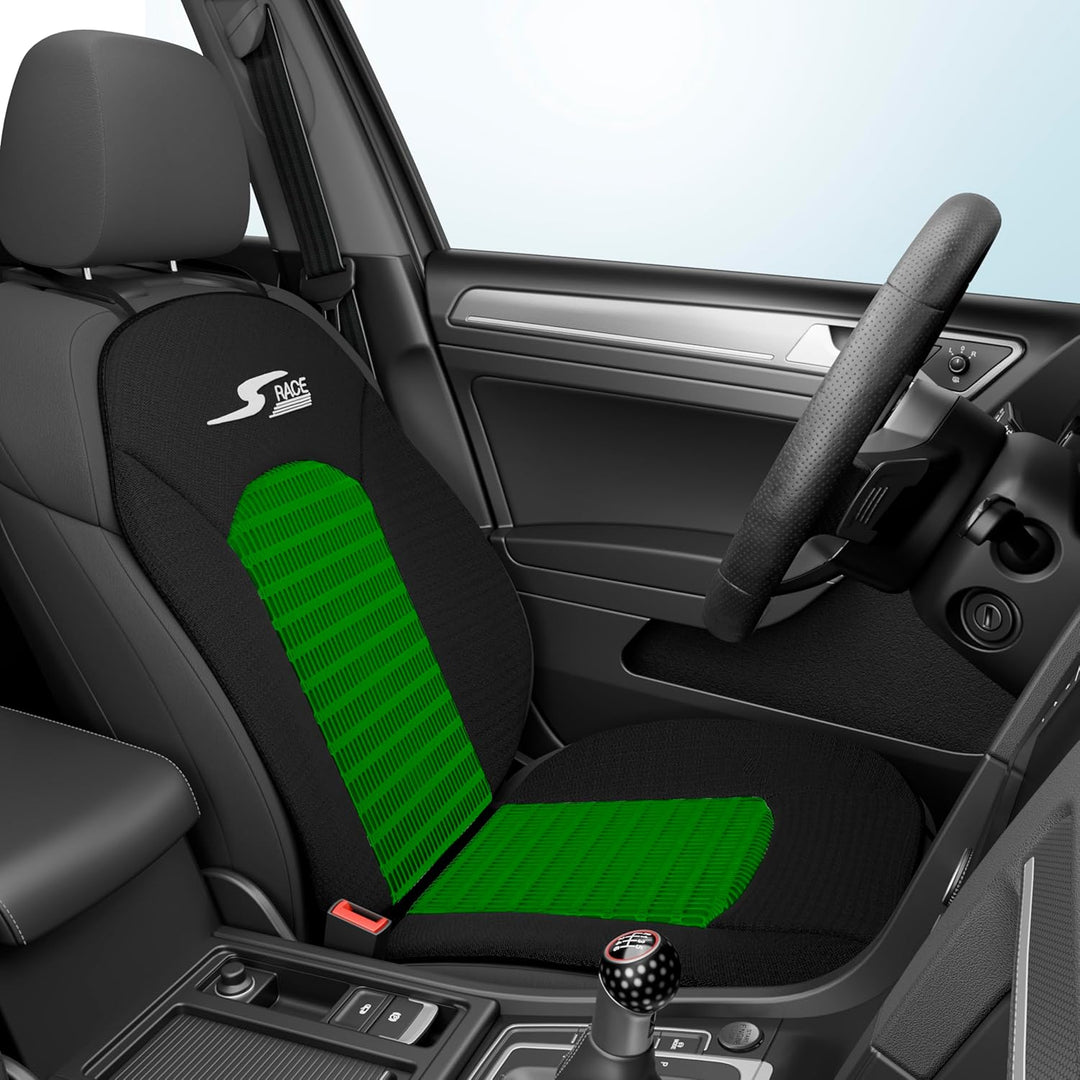 Walser Car Comfort Auto-Sitzauflage S-Race, Auszeichnung Sehr Gut* Autositzauflage, Sitzkissen-PKW,