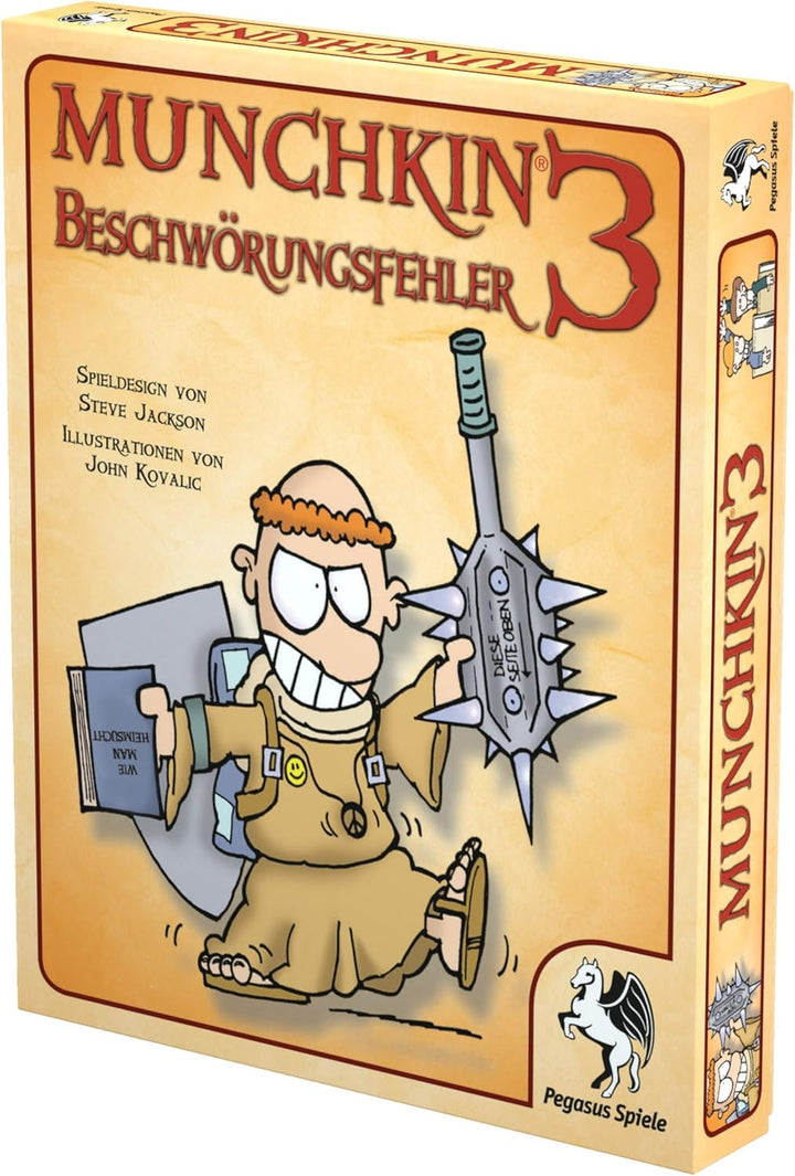 Pegasus Spiele 17213G - Munchkin 3, Beschwörungsfehler