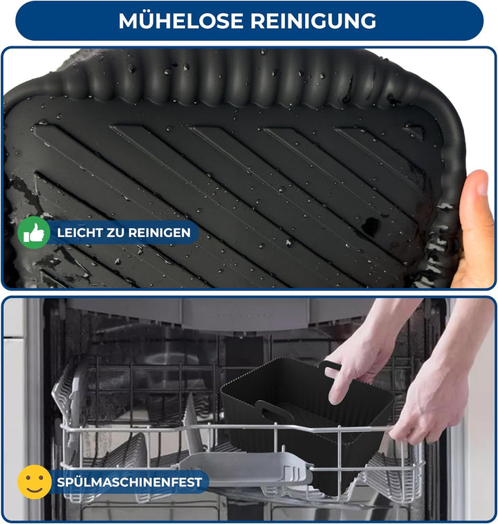 Ninja 9,5L AF400EU & DZ400EU Silikonform | BPA-FREI | Hochwertige Materialien | 2,5mm dicke Silikonf