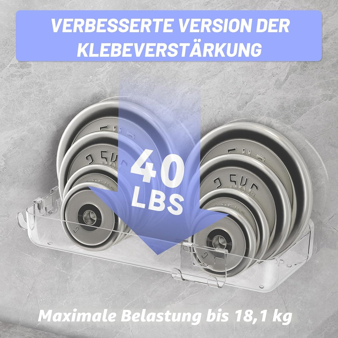 rigors Duschablage ohne Bohren, badezimmer waschbecken toilettenregal no-punch aufbewahrungsbox wand