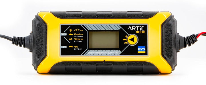 GYS Ladegeräte Mikroprozessor gesteuertes, automatisches Ladegerät Batterieladegeräte für Fahrzeuge