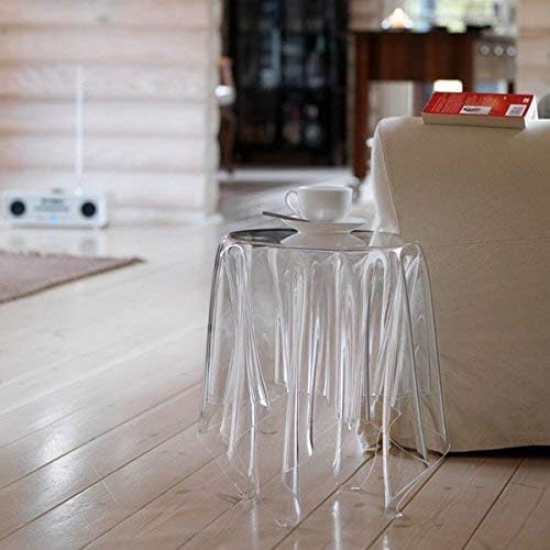 Essey Beistelltisch Illusion, Acryl, 44cm x Ø32 cm transparent