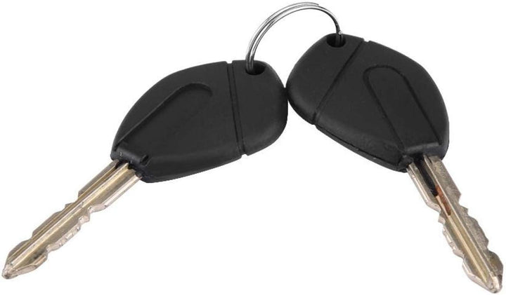 252522 Autotürschloss Barrel Set mit Schlüssel Ersatz für Peugeot Partner Citroen Berlingo Xsara(#1)