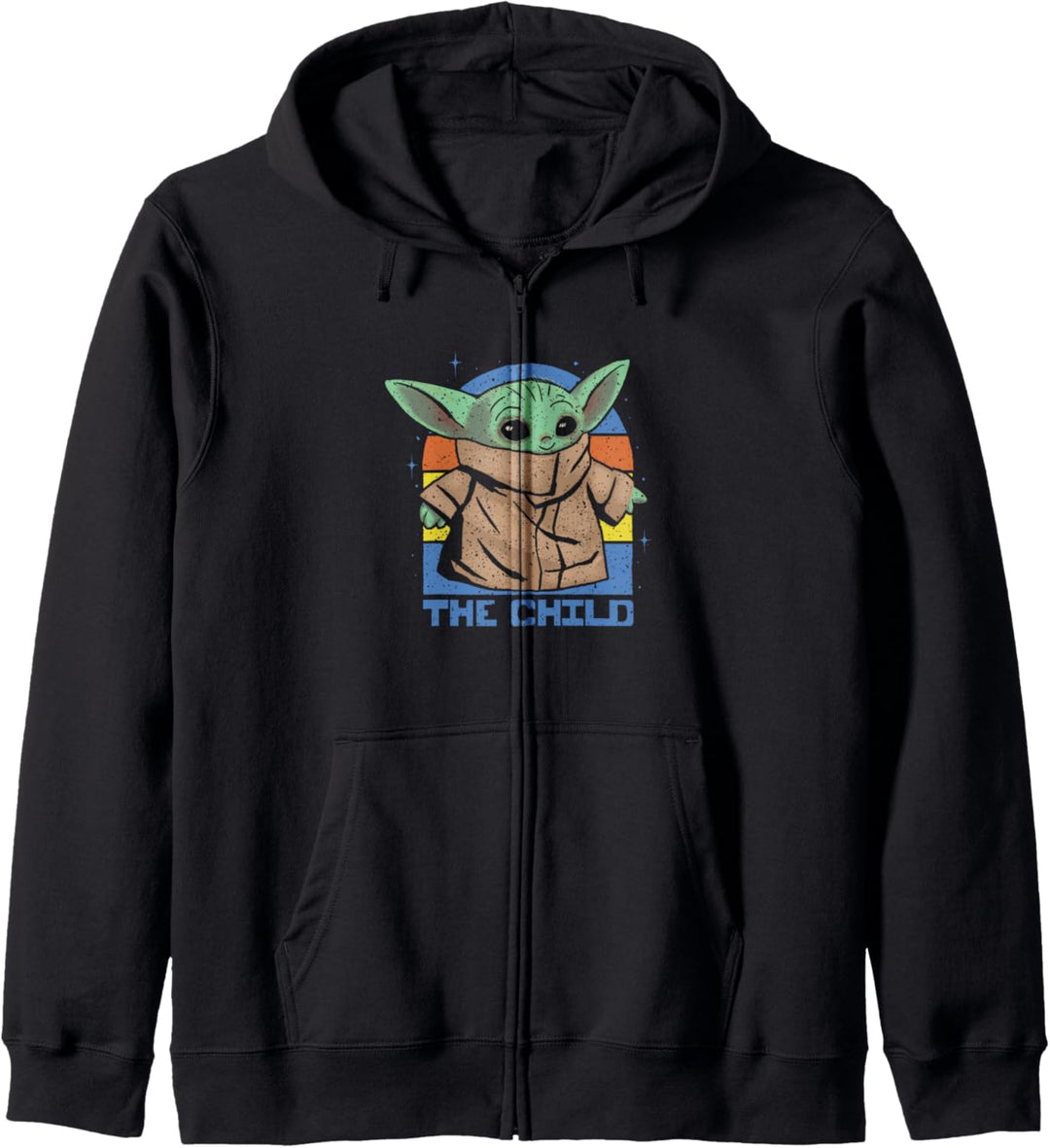 Star Wars The Child Retro Sunset Kapuzenjacke