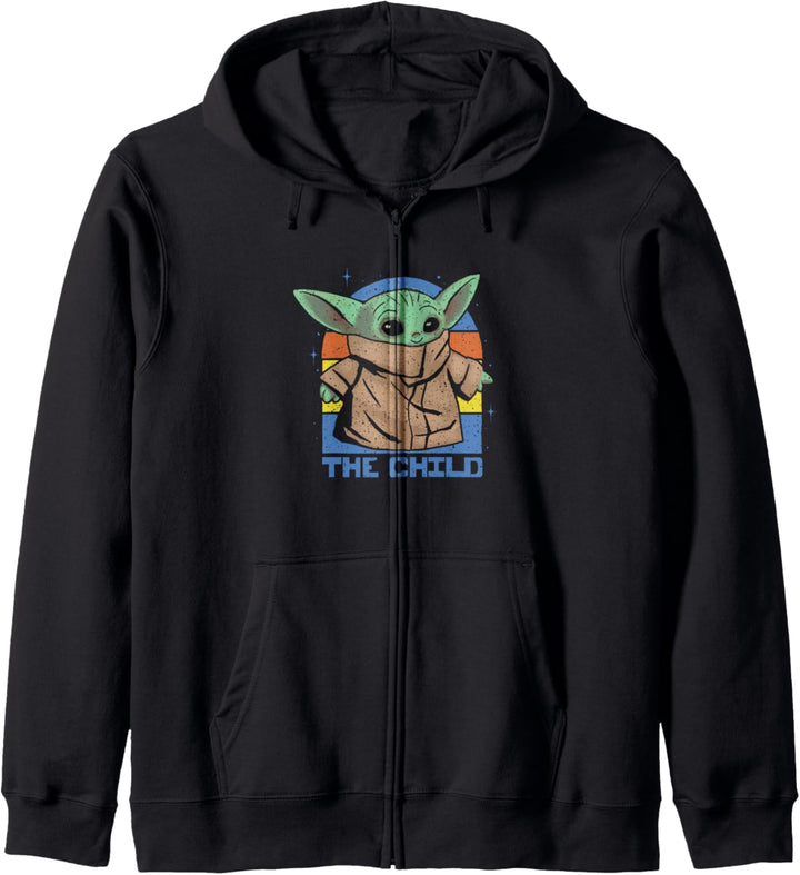 Star Wars The Child Retro Sunset Kapuzenjacke
