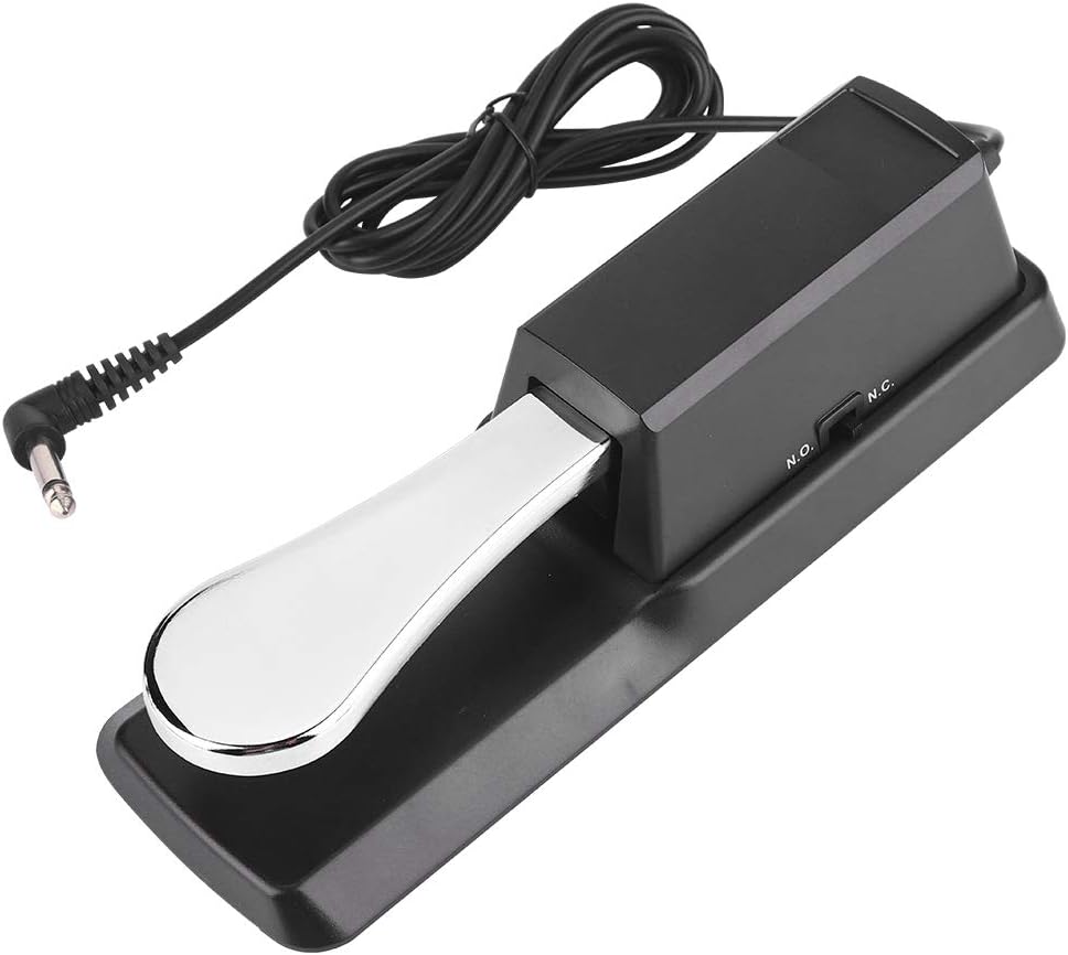 Keyboard Sustain Pedal Digital Piano Dämpfer Universal Zubehör kompatibel mit Electronic Pianos Gebu