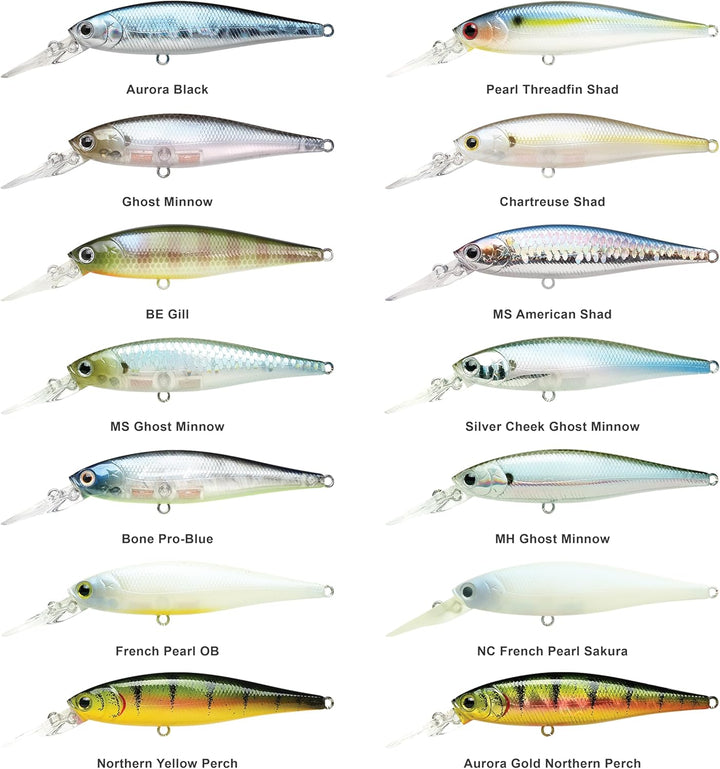 Lucky Craft Angelköder Pointer 78 DD Jerk Bait 238 Ghost Elritze, 238 Ghost Elritze