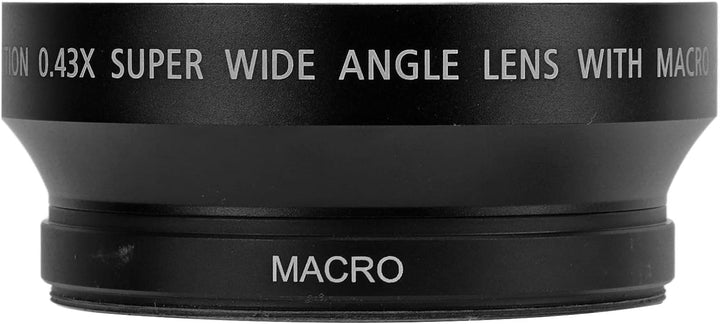 Kamera Weitwinkelobjektiv Professional 72mm 0,43X Weitwinkel Makroobjektiv für Kameraobjektiv mit 72
