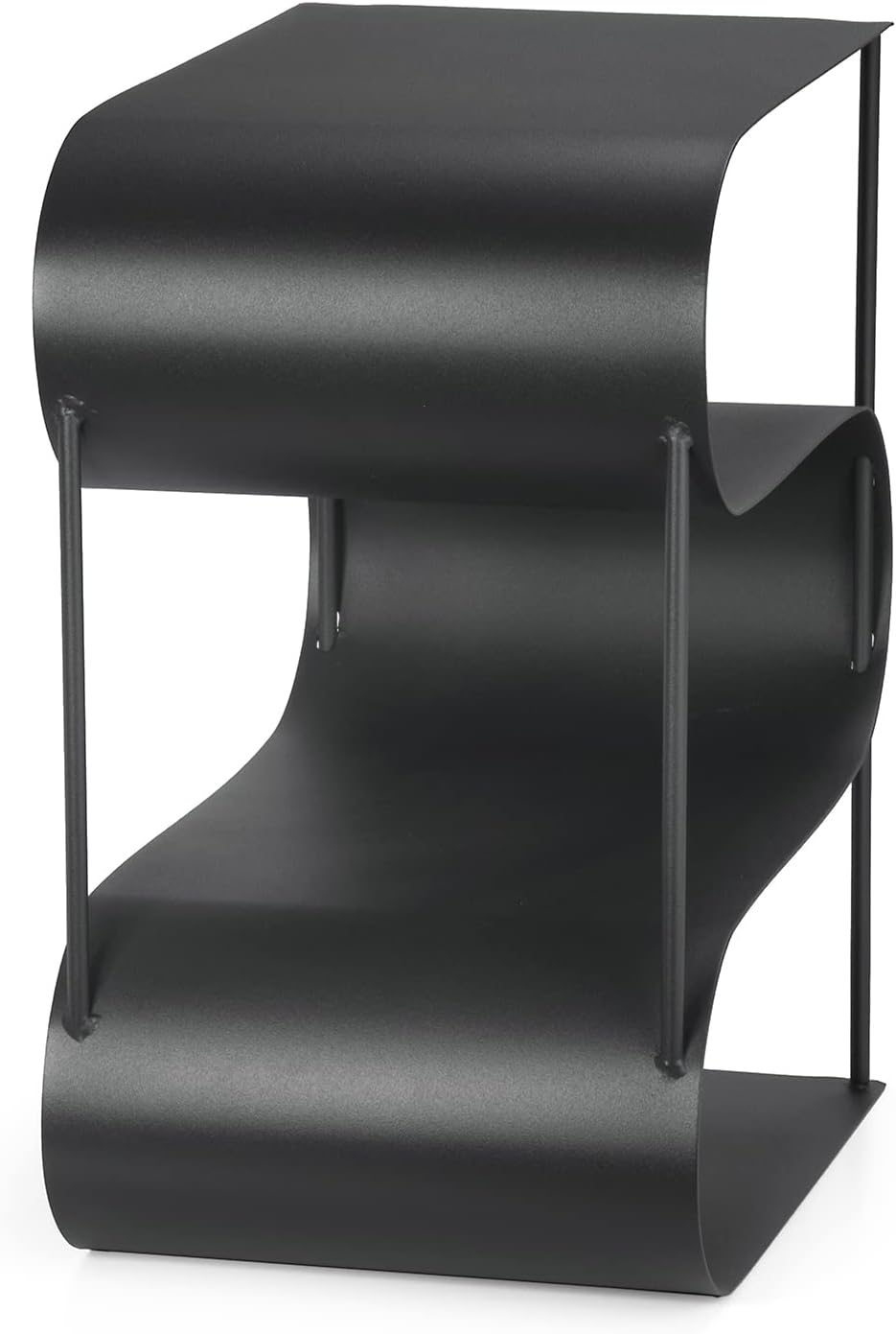Moritz Metall Kaminholzregal Doppelte S Form Brennholzregal Feuerholzregal Stapelhilfe Holzhalter Ka