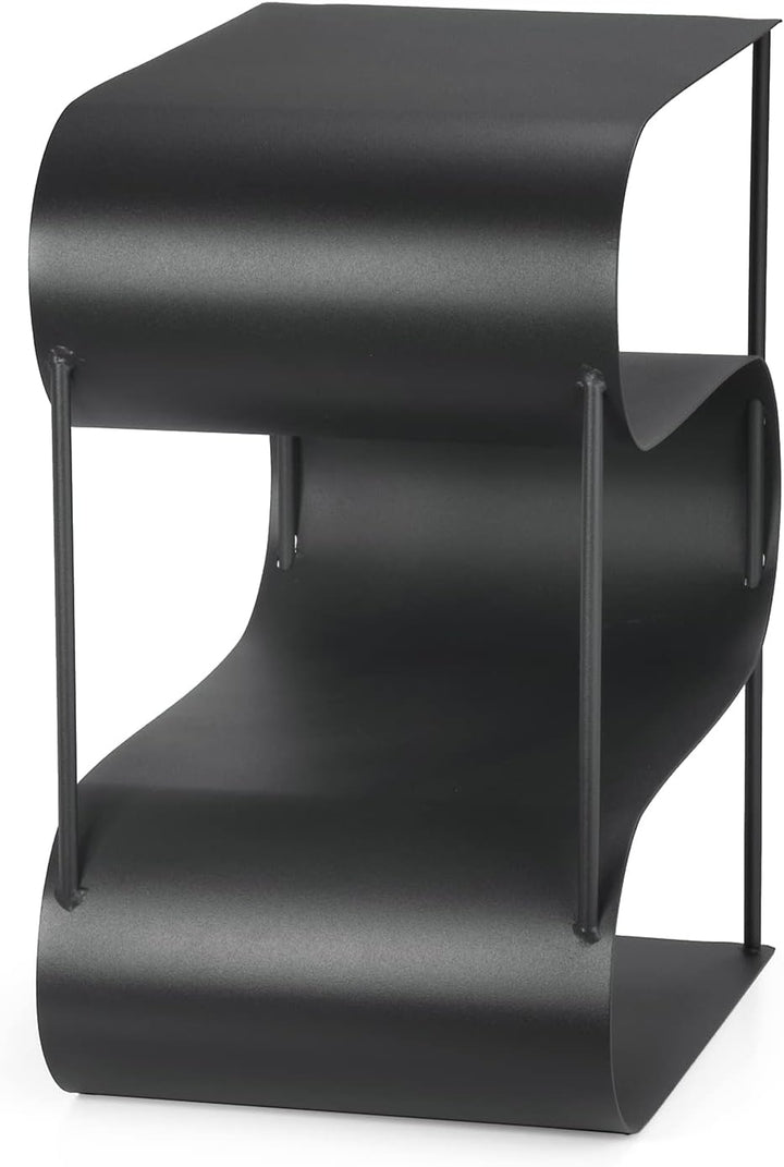 Moritz Metall Kaminholzregal Doppelte S Form Brennholzregal Feuerholzregal Stapelhilfe Holzhalter Ka