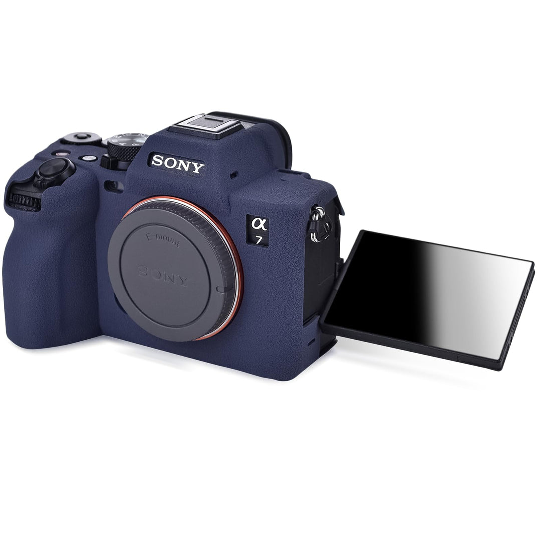 Rieibi Alpha 7 IV Digitalkamera Silikon Schutzhülle Sony A7 IV a7S III A1 Hülle Silikon Schutzhülle
