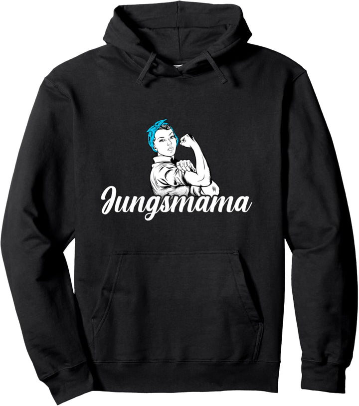Jungsmama Mom Boys Mama Mutter Söhne Sohn Jungs Jungen Pullover Hoodie