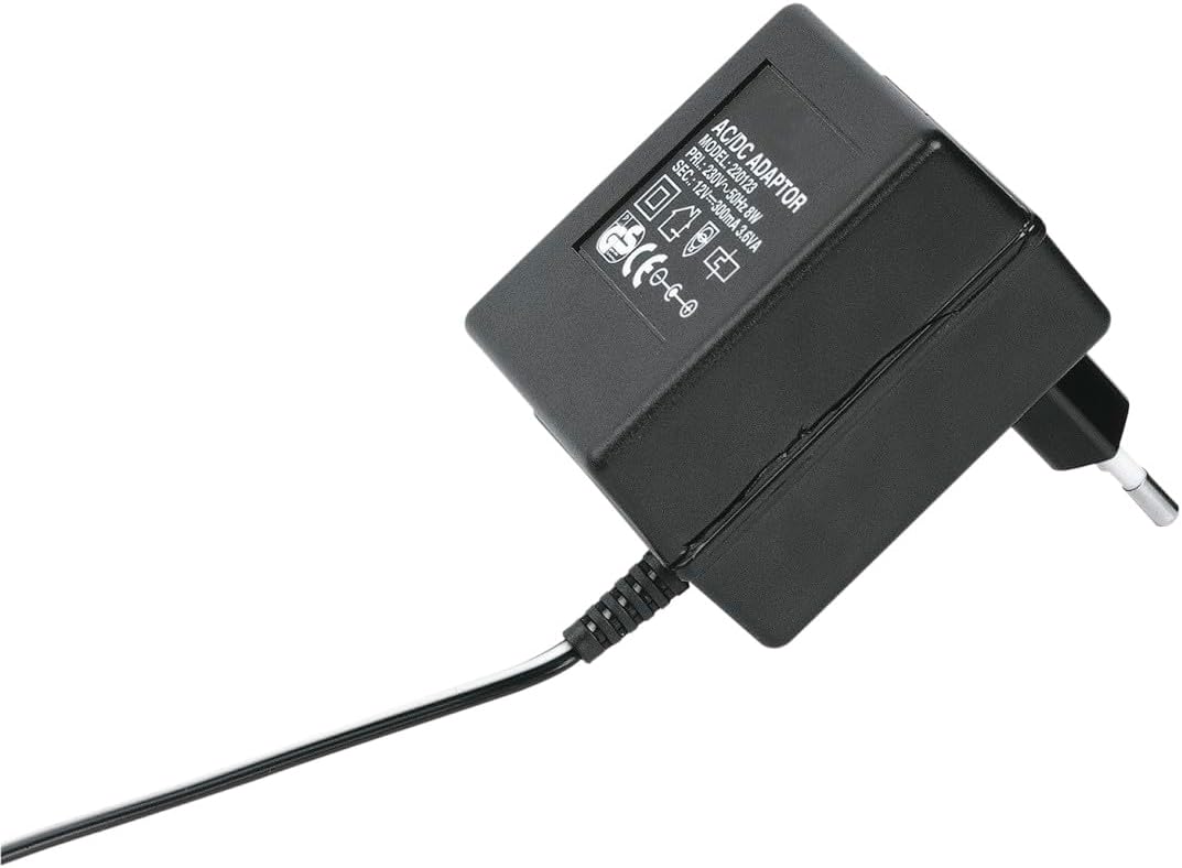 Hama Stereo Phono-Vorverstärker PA 506 (für Plattenspieler, inkl. Netzadapter 230V/50Hz, 3000mA, Cin