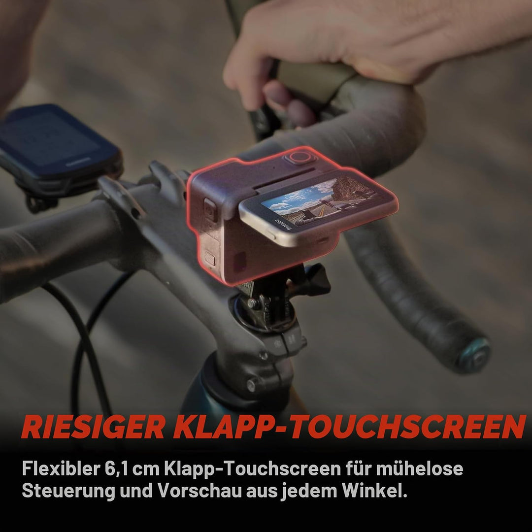 Insta360 Ace Pro GPS-Kit - wasserdichte Action-Kamera, zusammen mit Leica entwickelt, 1/1,3"-Sensor