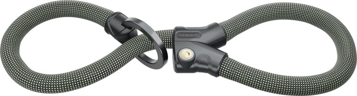 ABUS Kettenschloss Infinity Loop 1806 - flexibles Fahrradschloss mit 2 längenverstellbaren Schlaufen