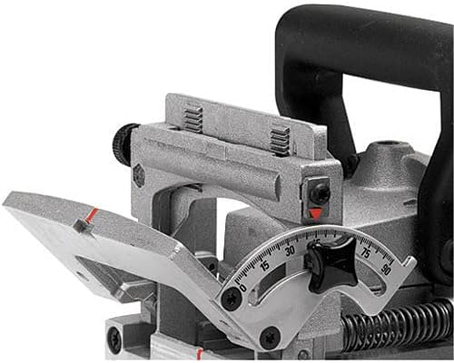 Dewalt 600 Watt Lamellendübelfräse DW682K (zum Erstellen von Flachdübelverbindungen in Holz u. Holzw