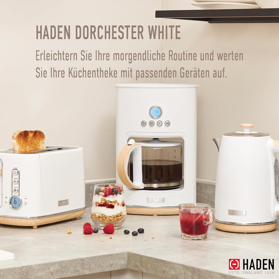 Haden Dorchester White 2 Scheiben Toaster, weiss