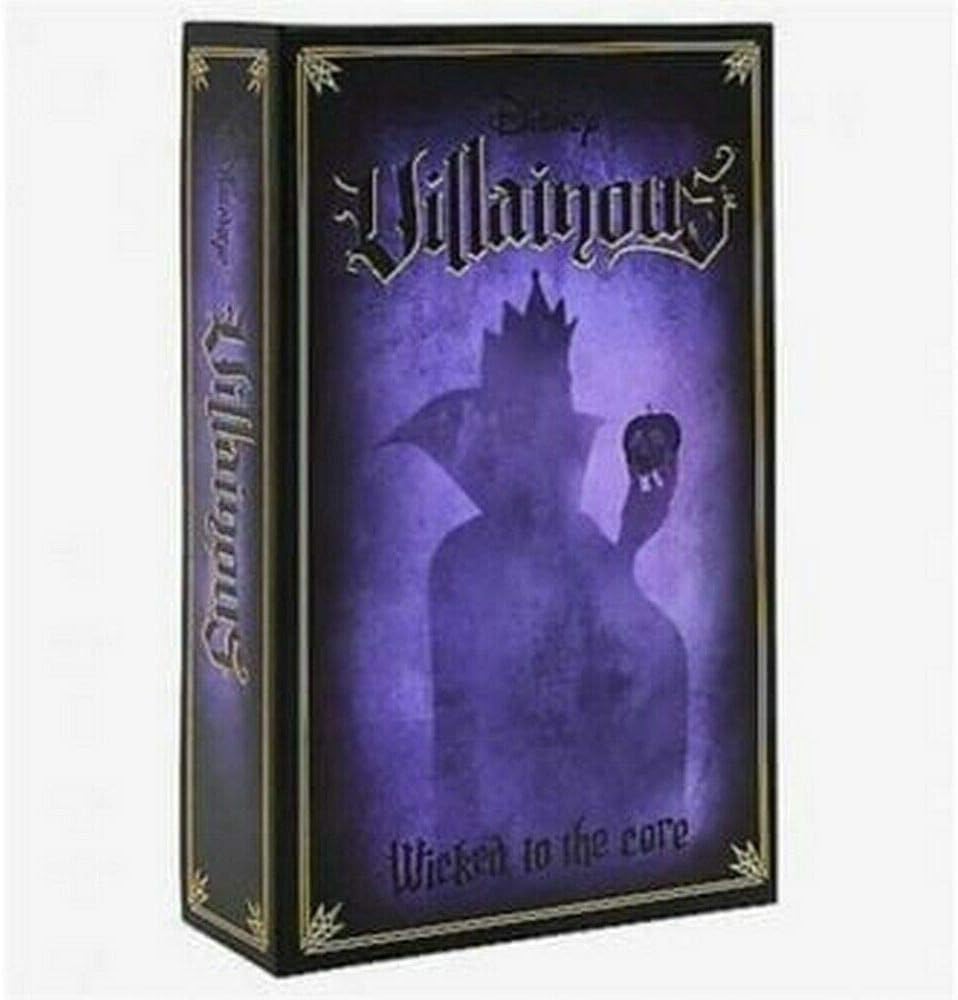 Ravensburger – Disney Villainous Wicked to The Core, Strategiespiel, Brettspiel 2-3 Spieler, 10+ Jah