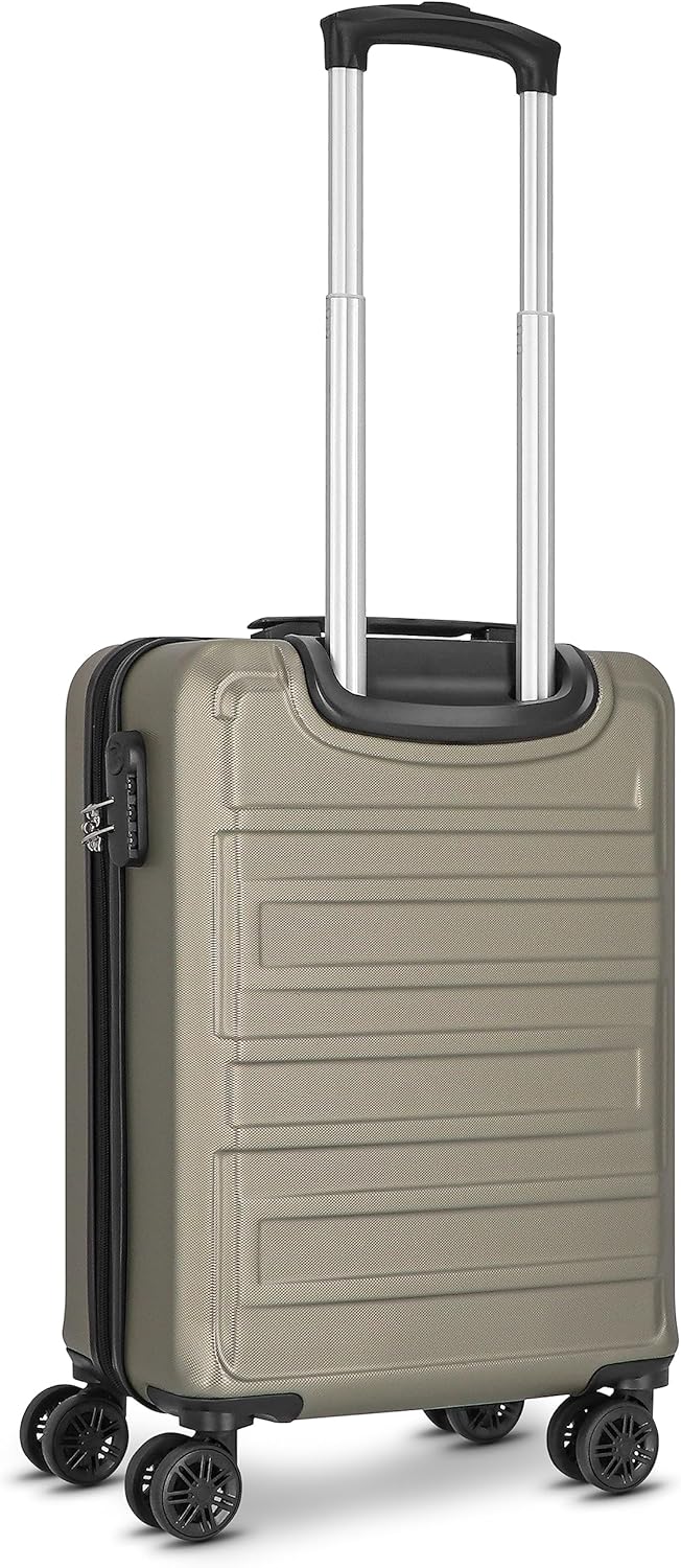 Worldpack New York 2.0 Handgepäck Koffer | Hartschalen Kabinentrolley mit 4-Rollen-System, arretierb