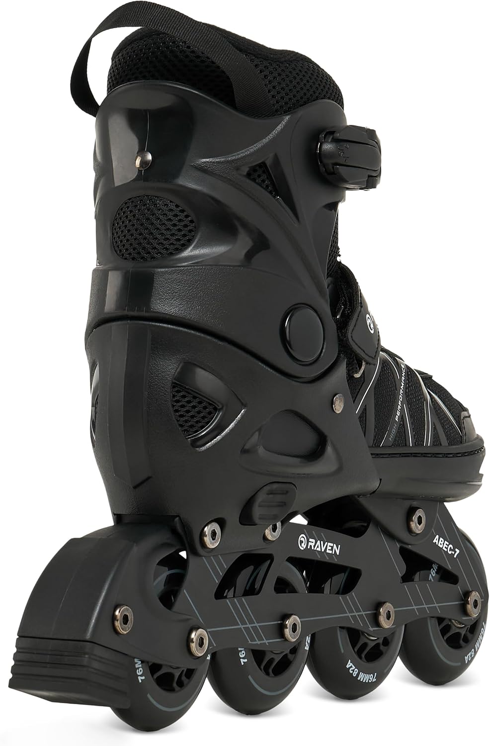 Raven 2in1 Verstellbare Inlineskates-Eishockey Expert mit Triple-Vent-System, Carbon Abec7 Kugellage