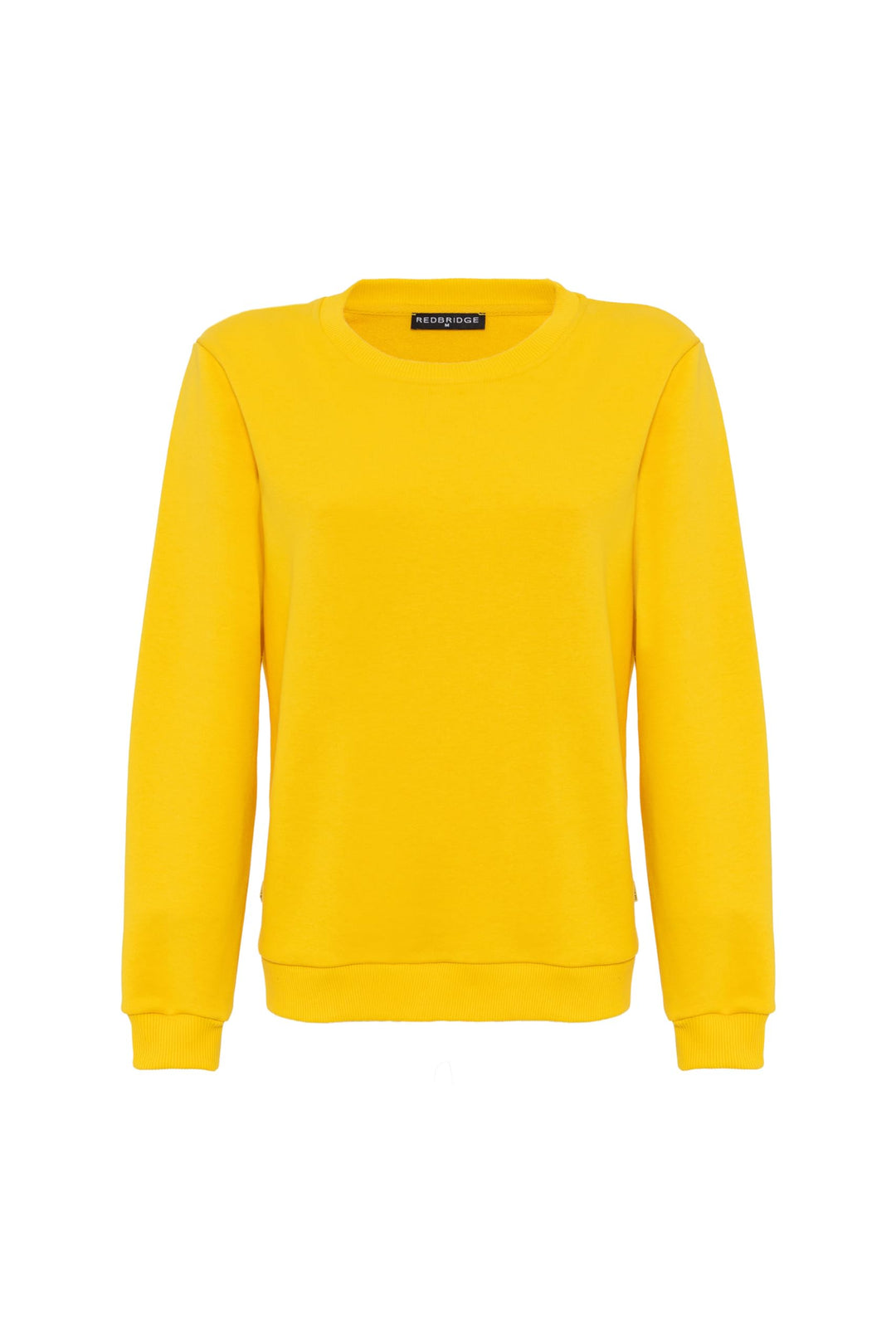Red Bridge Damen Crewneck Sweatshirt Pullover Premium Basic L Gelb, L Gelb