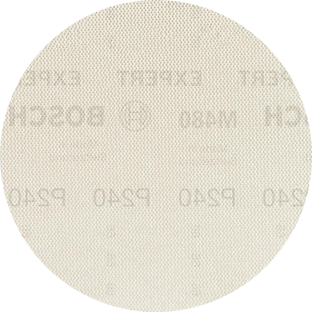 Bosch Professional 50x Expert M480 Schleifnetz (für Hartholz, Farbe auf Holz, Ø 125 mm, Körnung 240,