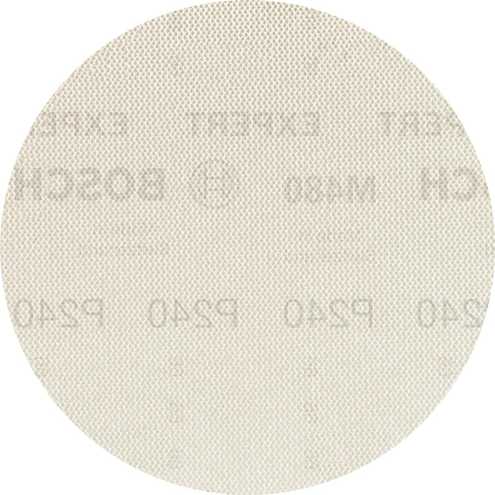 Bosch Professional 50x Expert M480 Schleifnetz (für Hartholz, Farbe auf Holz, Ø 125 mm, Körnung 240,