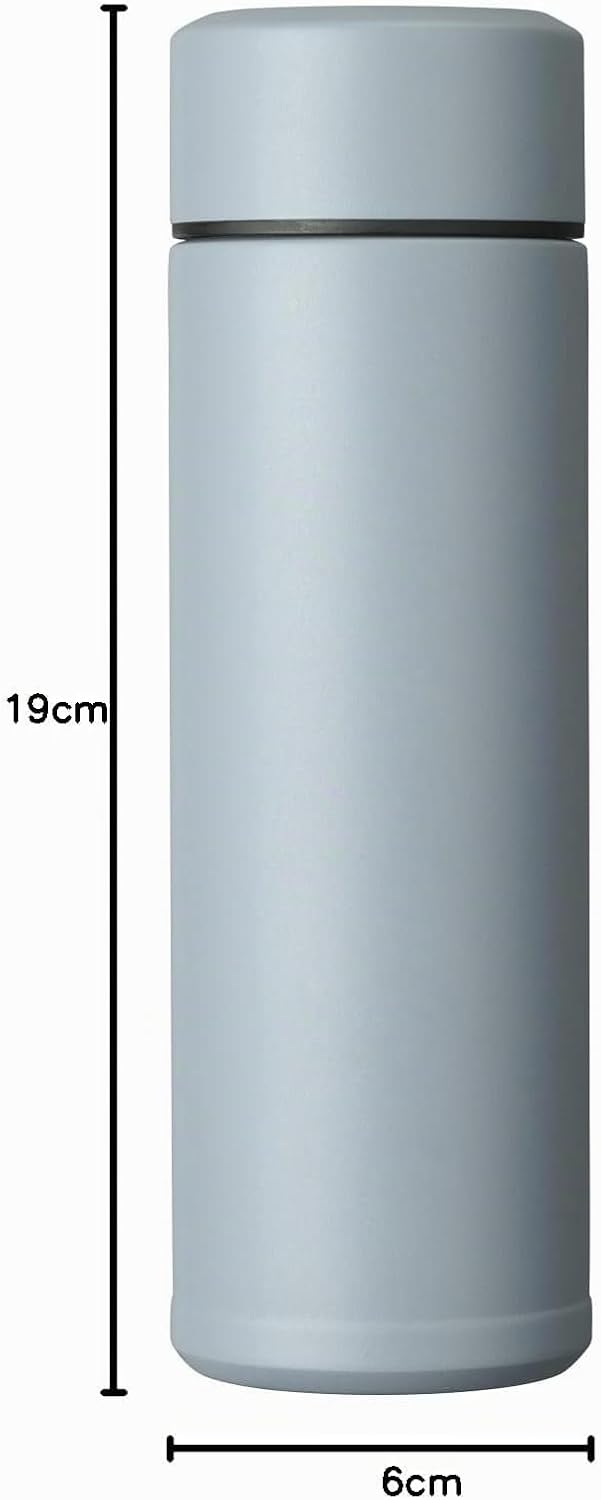 Kyocera isolierte Slim-Trinkflasche mit keramischer Innenbeschichtung, 12 Stunden heiss, 24 Stunden