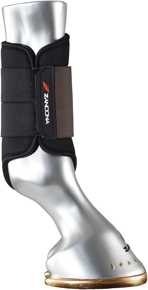 Zandonà Carbon Air Workout Front, Protektoren für Pferde, kein Geschlecht. XL Schwarz, XL Schwarz
