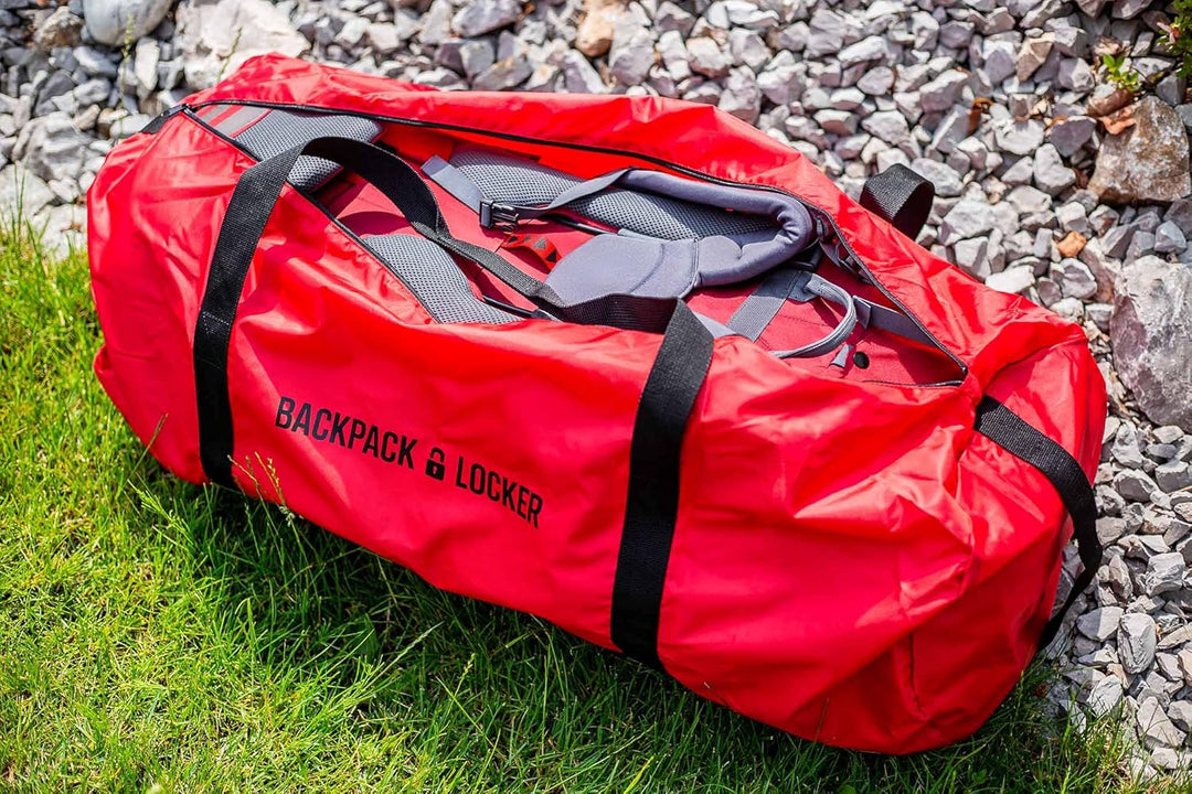 Rucksackhülle mit Vorhängeschloss - Anti-Diebstahl Reisetasche für Flugreisen, Wasserabweisender Ruc