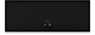 Klipsch R-50C Black (Einheit) - Zentrallautsprecher Schwarz für Heimkino - 100 W/400 W - 8 Ohm