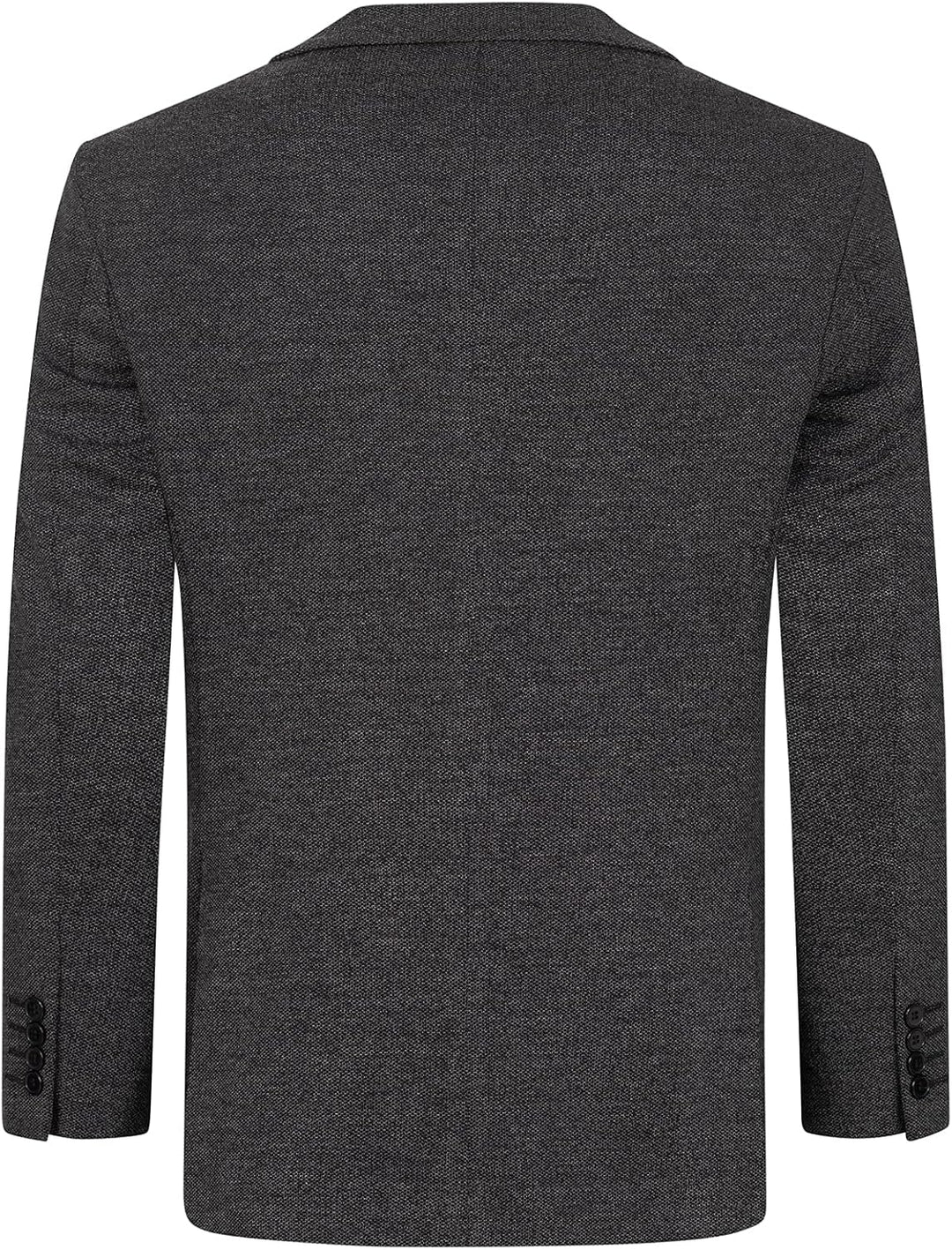Indumentum Herren Sakko Blazer IJS-101 L Schwarz, L Schwarz