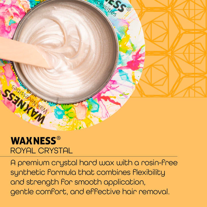 Waxness Polymer Blend Luxus-Hartwachsperlen Kristall/Premium Luxury Polymer Blend Hard Wax Beads Cry