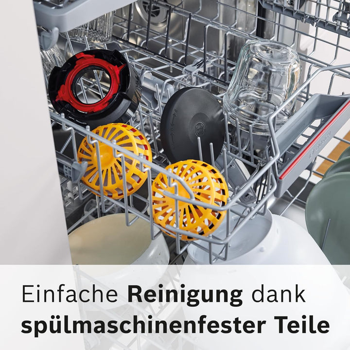 Bosch Zerkleinerer Set MUZS68CG, Zubehör passend für Küchenmaschine Serie 6, Serie 8, OptiMUM, Zerkl