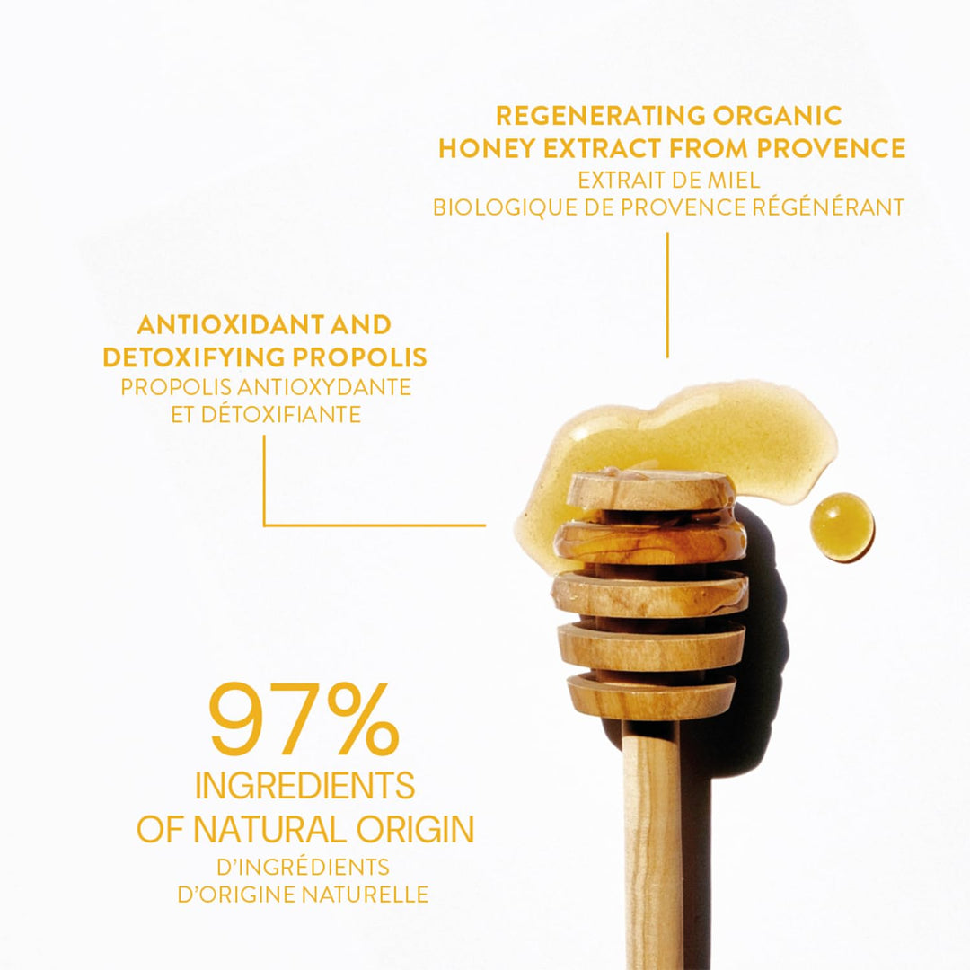 Panier des Sens Body Scrub mit Bio-Honig aus der Provence - Peeling für Körper, Hände und Füsse - Ma