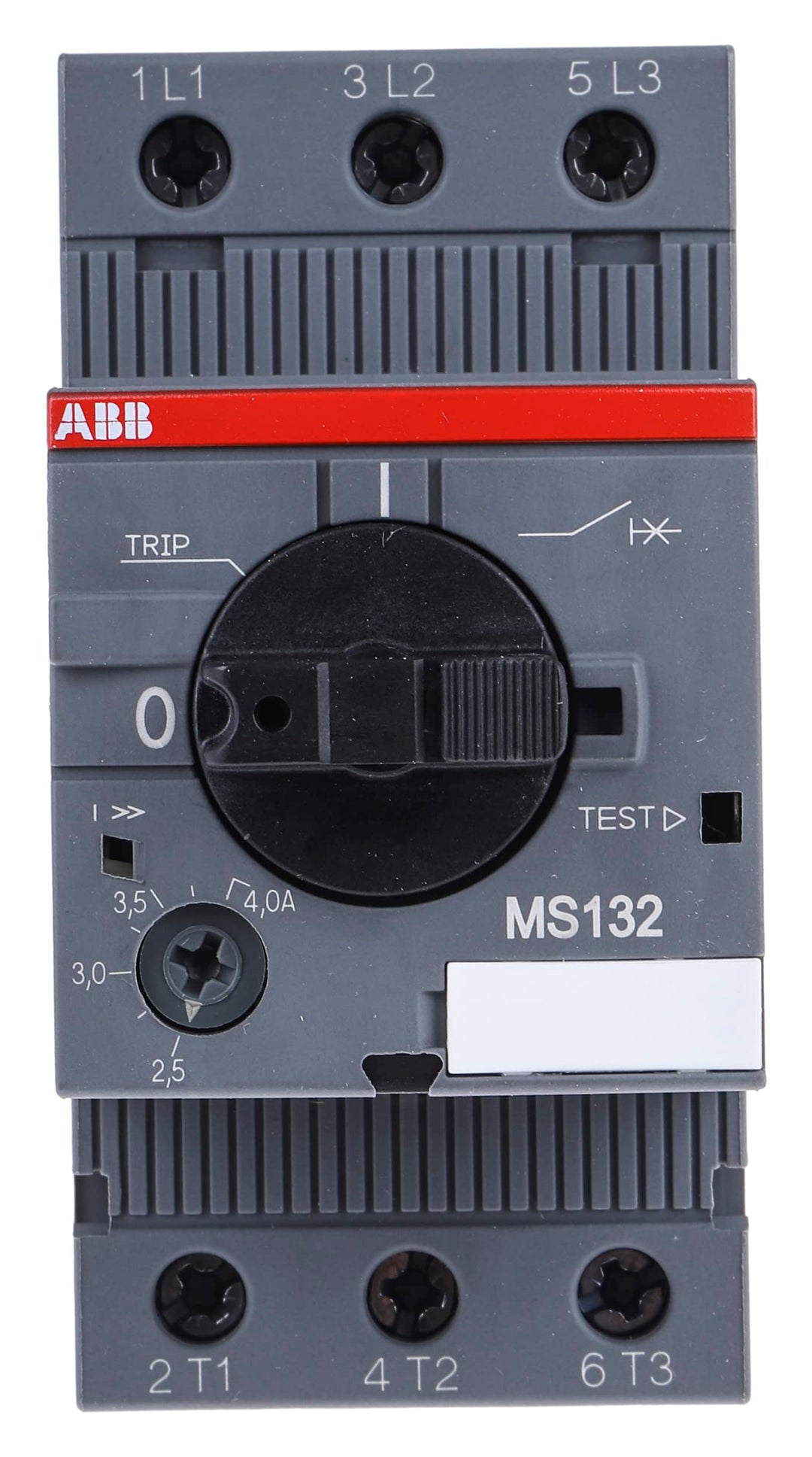 ABB MS132 Motorschutzschalter, 2,5 → 4,0 A 90mm x 45mm