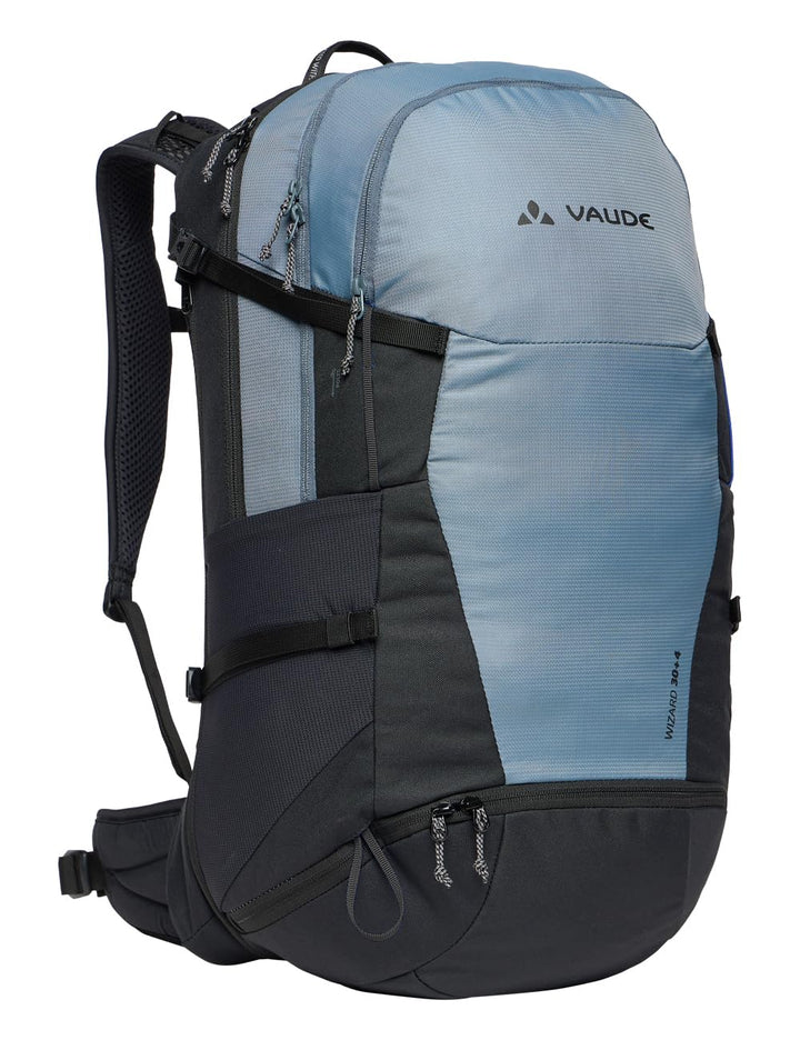 VAUDE Wanderrucksack Wizard 30+4, wasserabweisender Rucksack Damen & Herren, komfortabler Trekkingru