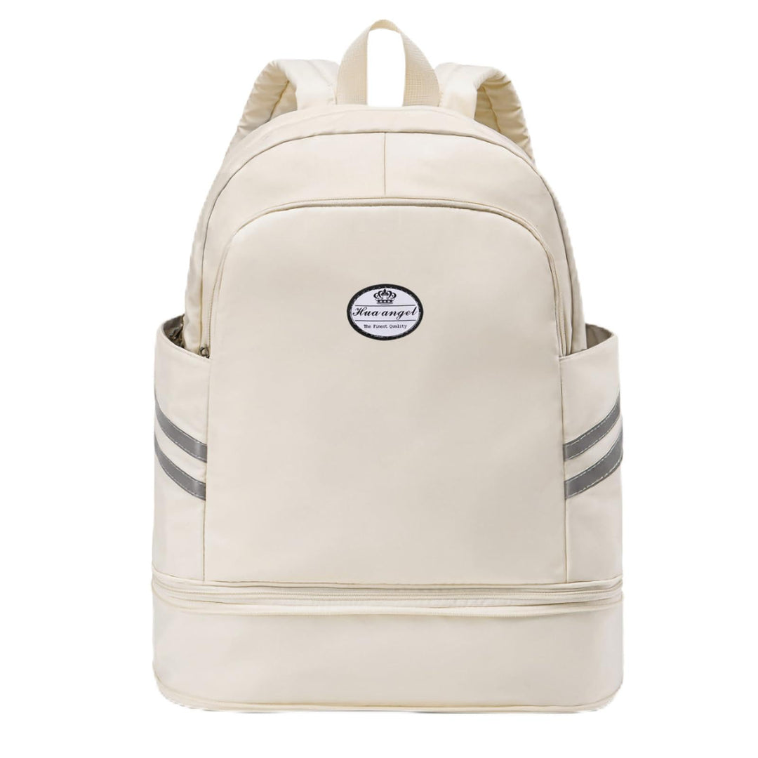 HUA ANGEL Rucksack Damen GrossE KapazitäT Faltbarer Ein Wochenende Sportrucksack Mit Schuhfach Und N