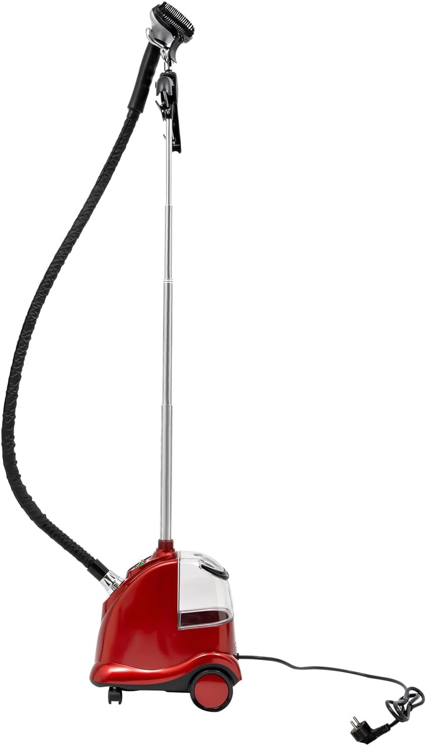 2200W Professional Steam Iron, Standing Garment Steamer - Vertikales Dampfbügeleisen mit 3 Liter Was