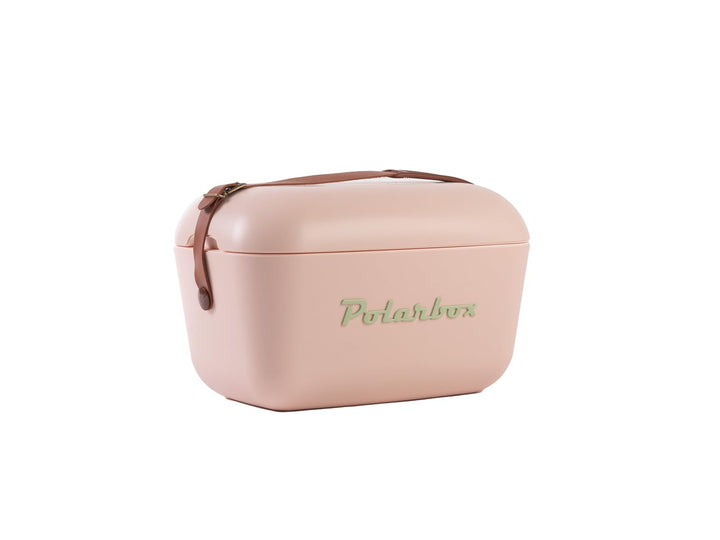 Kreher® Kühlbox Passive Kühlbox Kühltaschen Polar in Retro Vintage Design aus Kunststoff mit polysty