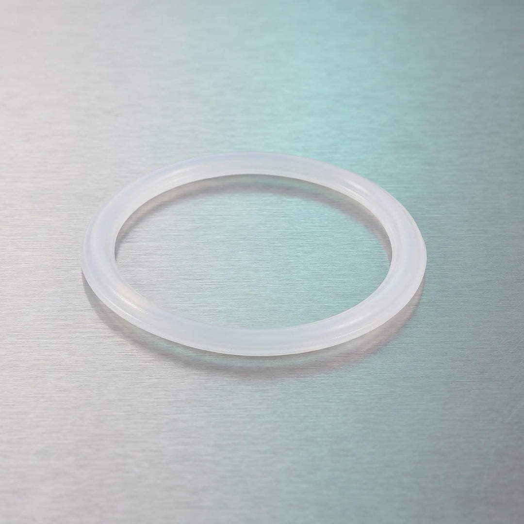 Cabilock Weisser Silikon Dichtungsgummi mit Luftdichtem Verschluss und Breiter Kompatibilität 3 Stüc