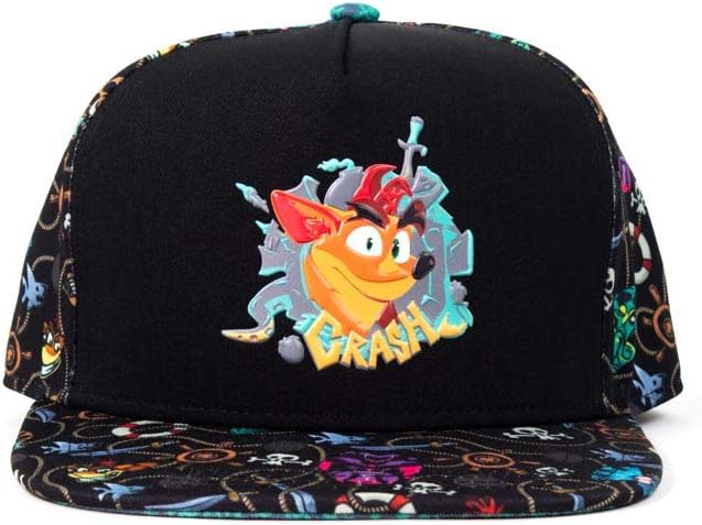 numskull Herren Crash Bandicoot Umhang, Mehrfarbig, One Size